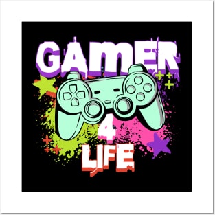 Gamer For Life Posters and Art